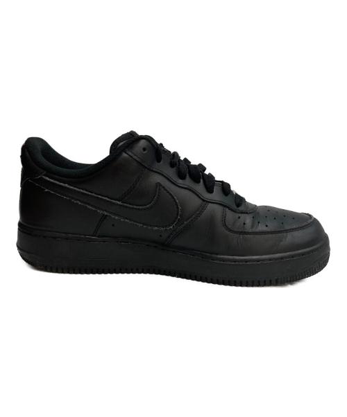 NIKE（ナイキ）NIKE (ナイキ) AIR FORCE 1 07 エアフォースワン ローカットスニーカー ブラック サイズ:30の古着・服飾アイテム
