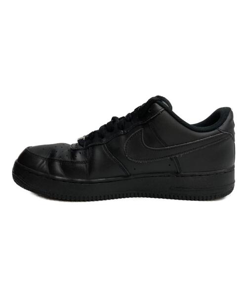 NIKE（ナイキ）NIKE (ナイキ) AIR FORCE 1 07 エアフォースワン ローカットスニーカー ブラック サイズ:30の古着・服飾アイテム