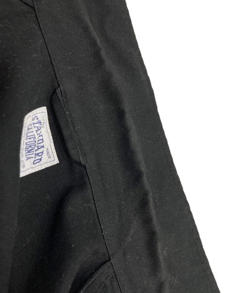 STANDARD CALIFORNIA（スタンダードカリフォルニア）STANDARD CALIFORNIA (スタンダードカリフォルニア) SD OVAL LOGO PATCH WORK JACKET ワークジャケット ブラック サイズ:Mの古着・服飾アイテム