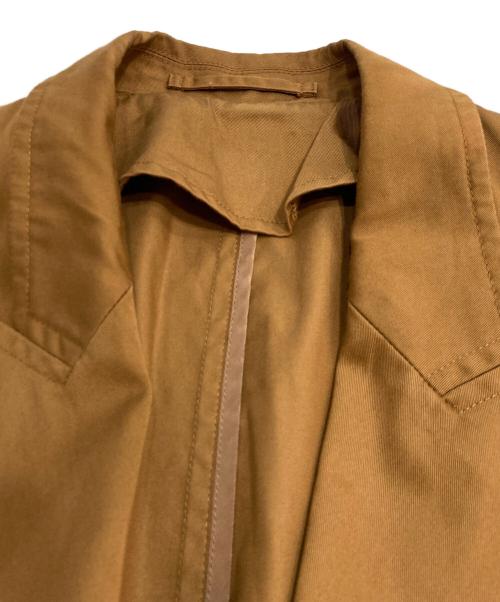 CABAN（キャバン）CABAN (キャバン) コットン ダブルジャケット ブラウン サイズ:Mの古着・服飾アイテム