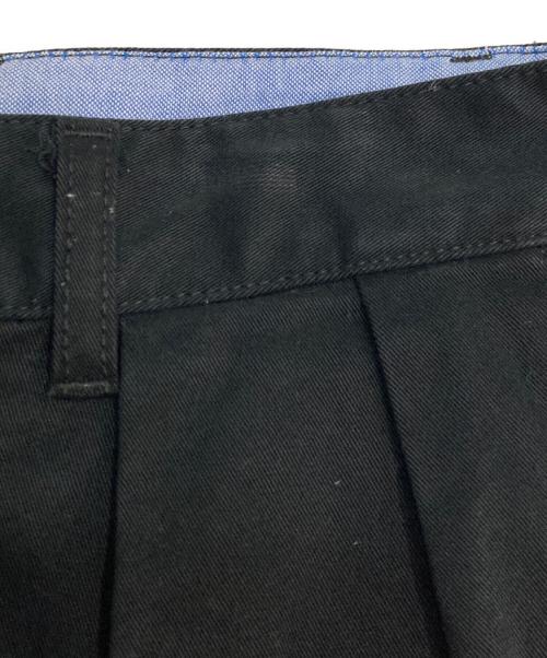 BEAMS PLUS（ビームスプラス）BEAMS PLUS (ビームスプラス) 2 Pleats Tapered Twill ブラック サイズ:Mの古着・服飾アイテム