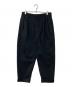 BEAMS PLUS（ビームスプラス）の古着「2 Pleats Tapered Twill」｜ブラック