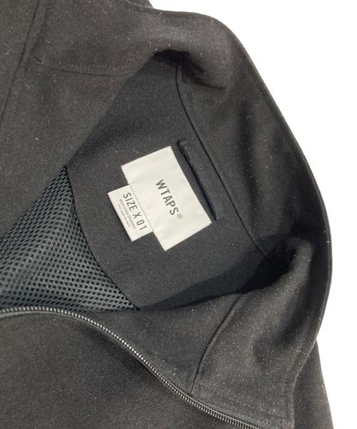 WTAPS（ダブルタップス）WTAPS (ダブルタップス) TRACK / JACKET / POLY. TWILL. WUT トラックジャケット ブラック サイズ:01の古着・服飾アイテム