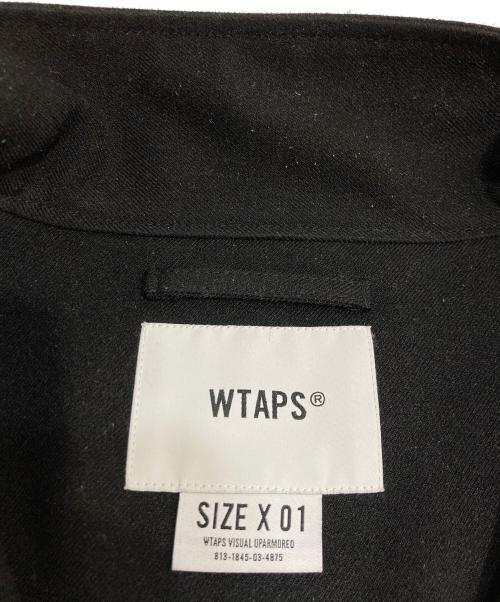 WTAPS（ダブルタップス）WTAPS (ダブルタップス) TRACK / JACKET / POLY. TWILL. WUT トラックジャケット ブラック サイズ:01の古着・服飾アイテム