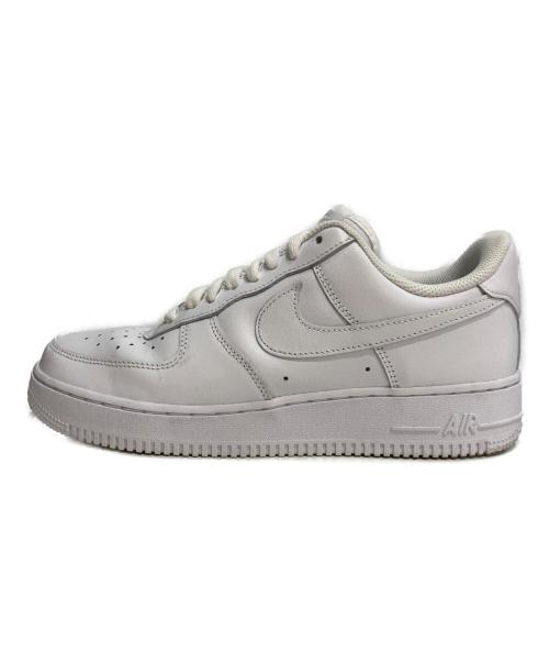 NIKE（ナイキ）NIKE (ナイキ) AIR FORCE1 LOW ローカットスニーカー ホワイト サイズ:26の古着・服飾アイテム