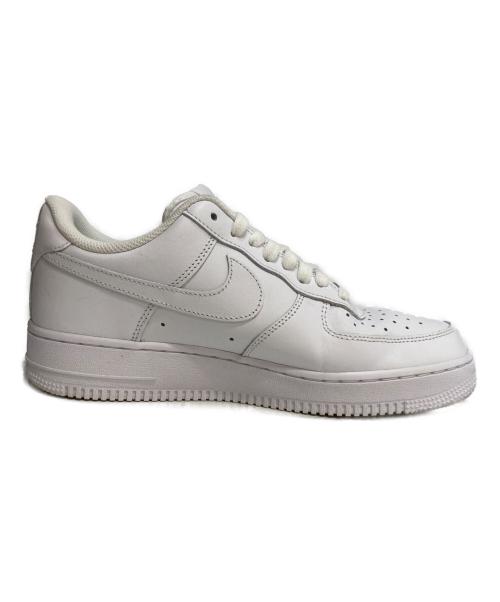 NIKE（ナイキ）NIKE (ナイキ) AIR FORCE1 LOW ローカットスニーカー ホワイト サイズ:26の古着・服飾アイテム