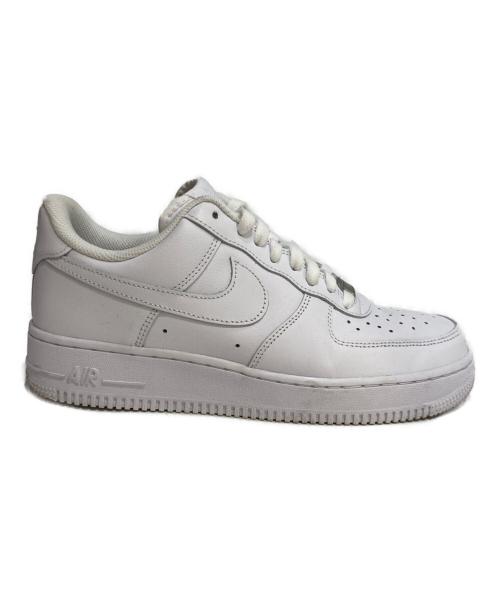 NIKE（ナイキ）NIKE (ナイキ) AIR FORCE1 LOW ローカットスニーカー ホワイト サイズ:26の古着・服飾アイテム