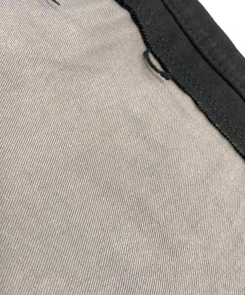 COMME des GARCONS HOMME PLUS（コムデギャルソンオムプリュス）COMME des GARCONS HOMME PLUS (コムデギャルソンオムプリュス) ドッキングストレートパンツ ブラック サイズ:Mの古着・服飾アイテム