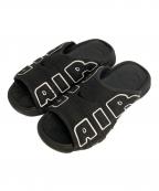 NIKEナイキ）の古着「Air More Uptempo Slide エアモアアップテンポ スライド」｜ブラック