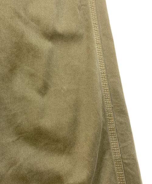 POST O'ALLS（ポストオーバーオールズ）POST O'ALLS (ポストオーバーオールズ) シンチバッグワークパンツ　WORK PANTS オリーブ サイズ:不明の古着・服飾アイテム