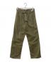 POST O'ALLS (ポストオーバーオールズ) シンチバッグワークパンツ　WORK PANTS オリーブ サイズ:不明：5000円