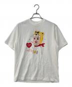HUMAN MADEヒューマンメイド）の古着「KEIKO SOOTOME T-SHIRT」｜ホワイト