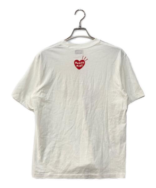 HUMAN MADE（ヒューマンメイド）HUMAN MADE (ヒューマンメイド) KEIKO SOOTOME T-SHIRT ホワイト サイズ:Mの古着・服飾アイテム
