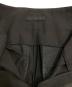 中古・古着 CINOH (チノ) DOUBLE BELT TUCK PANTS ダブルベルトタックパンツ ブラック サイズ:36：13000円