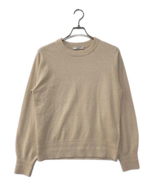 HYKE（ハイク）HYKE (ハイク) RACCOON SWEATER ラクーン セーター ベージュ サイズ:3の古着・服飾アイテム