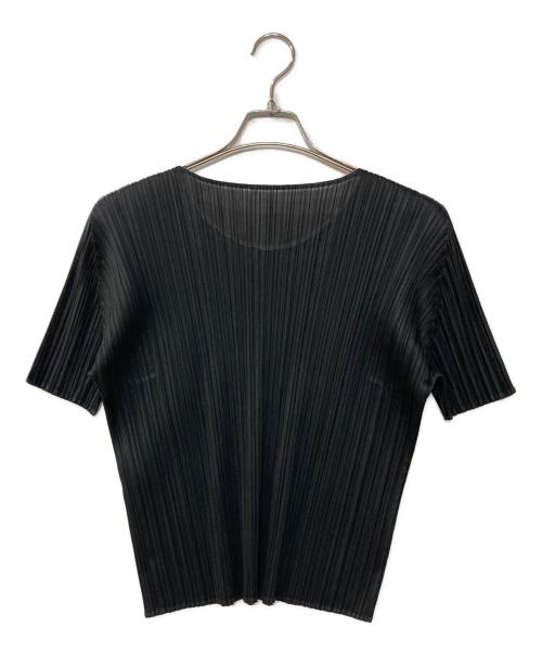 PLEATS PLEASE（プリーツプリーズ）PLEATS PLEASE (プリーツプリーズ) BasicsTシャツ ブラック サイズ:3の古着・服飾アイテム