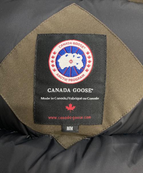 CANADA GOOSE（カナダグース）CANADA GOOSE (カナダグース) HUDSON ダウンベスト オリーブ サイズ:Mの古着・服飾アイテム