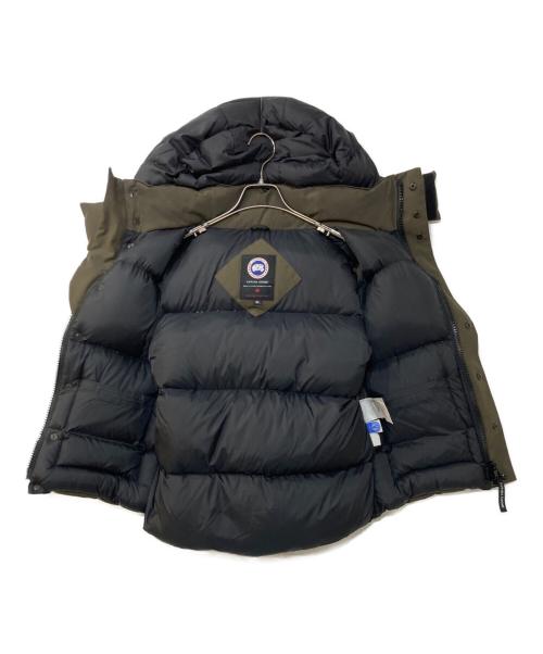 CANADA GOOSE（カナダグース）CANADA GOOSE (カナダグース) HUDSON ダウンベスト オリーブ サイズ:Mの古着・服飾アイテム