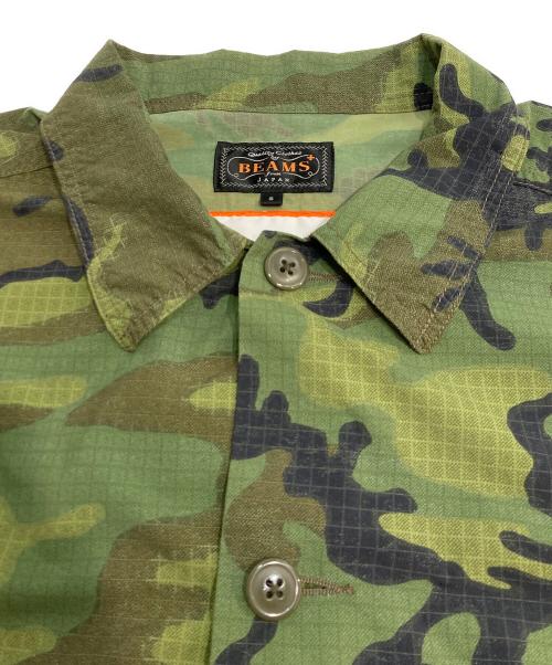 BEAMS PLUS（ビームスプラス）BEAMS PLUS (ビームスプラス) ミリタリー ユーティリティ ジャケット グリーン サイズ:Sの古着・服飾アイテム