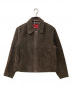mutimerミューティマー）の古着「SUEDE DINNER JACKET スエードジャケット」｜ブラウン