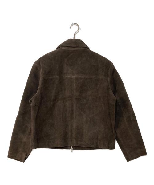 mutimer（ミューティマー）mutimer (ミューティマー) SUEDE DINNER JACKET スエードジャケット ブラウン サイズ:Sの古着・服飾アイテム