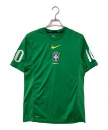 NIKE（ナイキ）の古着「2010-11 BRAZIL SHIRT ブラジル代表ゲームシャツ」｜グリーン