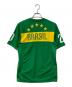 NIKE (ナイキ) 2010-11 BRAZIL SHIRT ブラジル代表ゲームシャツ グリーン サイズ:M：7000円