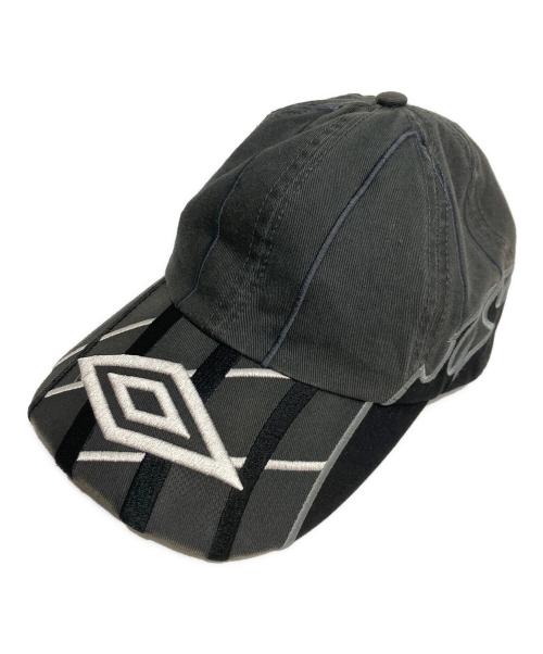 UMBRO（アンブロ）UMBRO (アンブロ) SLAM JAM (サイアム ジャム) Goalkeeper cap ゴールキーパーキャップ ブラックの古着・服飾アイテム