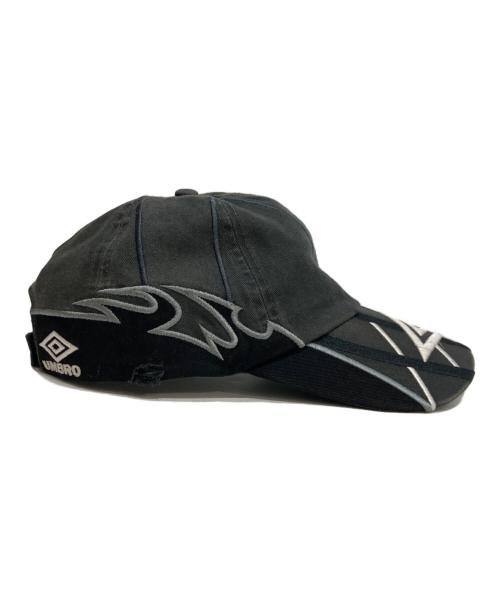 UMBRO（アンブロ）UMBRO (アンブロ) SLAM JAM (サイアム ジャム) Goalkeeper cap ゴールキーパーキャップ ブラックの古着・服飾アイテム