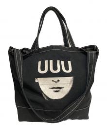 UNDERCOVERISM（アンダーカバーイズム）の古着「UUU 2WAYキャンバストートバッグ」｜ブラック