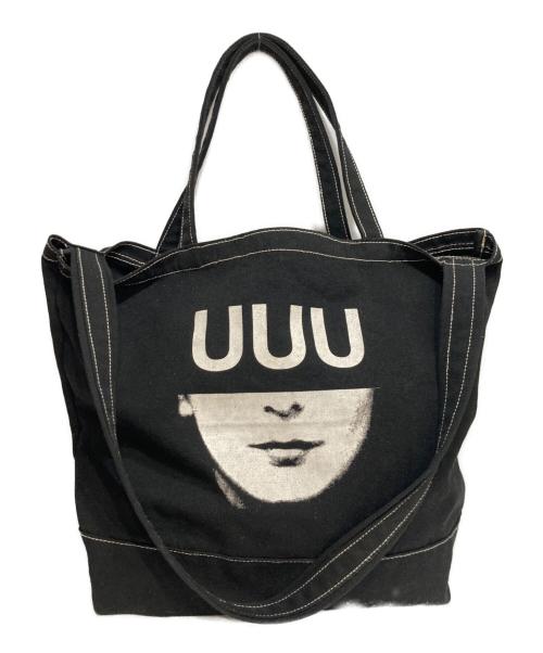 UNDERCOVERISM（アンダーカバーイズム）UNDERCOVERISM (アンダーカバーイズム) UUU 2WAYキャンバストートバッグ ブラックの古着・服飾アイテム