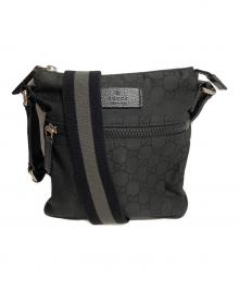 GUCCI（グッチ）の古着「GGナイロン ショルダーバッグ」｜ブラック