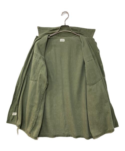 US ARMY（ユーエスアーミー）US ARMY (ユーエスアーミー) 70S ユーティリティーシャツ オリーブ サイズ:16 1/2 ×34の古着・服飾アイテム