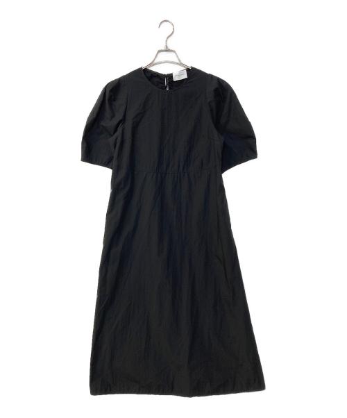 UNITED ARROWS（ユナイテッドアローズ）UNITED ARROWS (ユナイテッドアローズ) オープン バックリボン ワンピース ブラック サイズ:36の古着・服飾アイテム