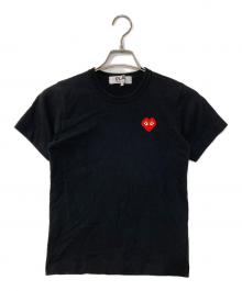 PLAY COMME des GARCONS（プレイコムデギャルソン）の古着「ハートロゴTee」｜ブラック