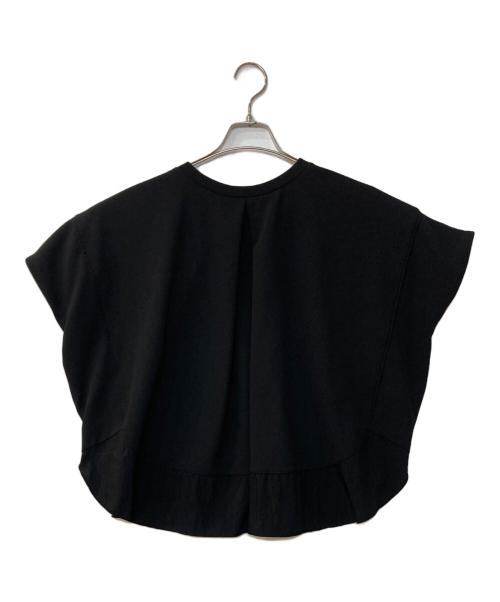 BEARDSLEY（ビアズリー）BEARDSLEY (ビアズリー) ラウンドヘムTシャツ ブラック サイズ:Fの古着・服飾アイテム