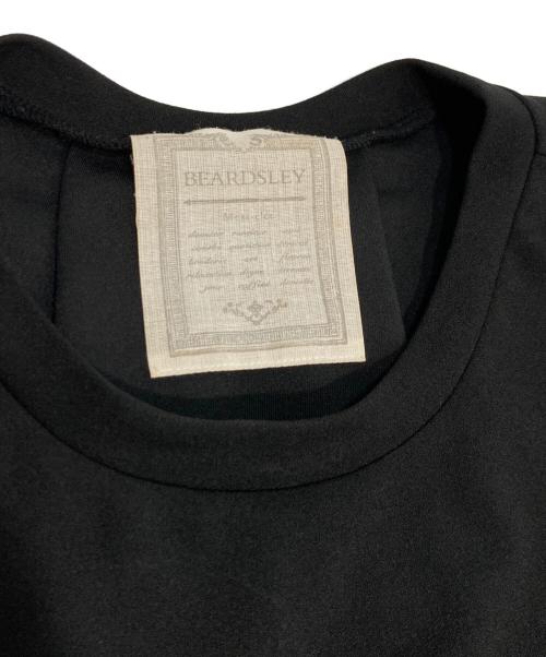 BEARDSLEY（ビアズリー）BEARDSLEY (ビアズリー) ラウンドヘムTシャツ ブラック サイズ:Fの古着・服飾アイテム