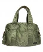 PORTERポーター）の古着「TANKER BOSTON BAG タンカー」｜グリーン