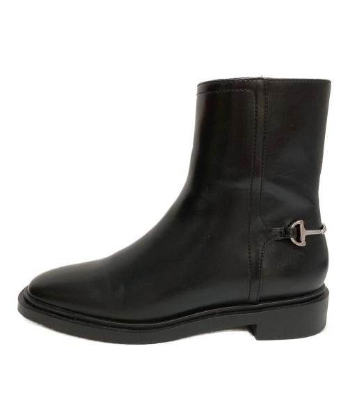 CHARLES & KEITH（チャールズアンドキース）CHARLES & KEITH (チャールズアンドキース) エリンナメタリックアクセントブーツ ブラック サイズ:36の古着・服飾アイテム
