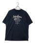 ADER error（アーダーエラー）の古着「ティバー ロゴ プリント Tシャツ」｜ブラック