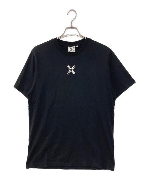 KENZO（ケンゾー）KENZO (ケンゾー) X Logo T-Shirt ロゴTシャツ ブラック サイズ:Lの古着・服飾アイテム