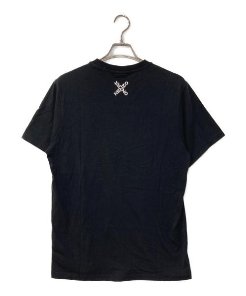 KENZO（ケンゾー）KENZO (ケンゾー) X Logo T-Shirt ロゴTシャツ ブラック サイズ:Lの古着・服飾アイテム