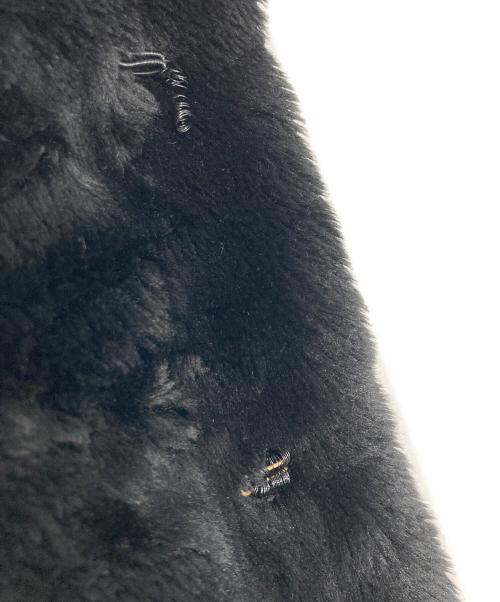 COMME des GARCONS JUNYA WATANABE MAN（コム デ ギャルソン ジュンヤ ワタナベ マン）COMME des GARCONS JUNYA WATANABE MAN (コム デ ギャルソン ジュンヤ ワタナベ マン) フェイクファーフックジャケット ブラック サイズ:Sの古着・服飾アイテム