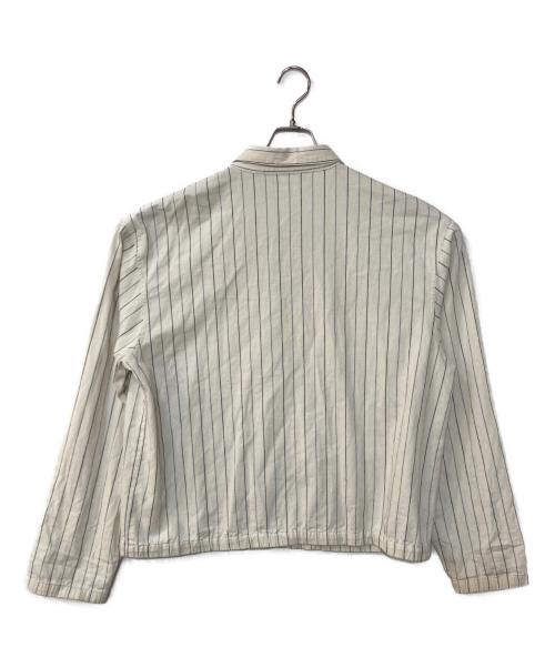 POLO RALPH LAUREN（ポロ・ラルフローレン）POLO RALPH LAUREN (ポロ・ラルフローレン) ストライプスイングトップ ホワイト サイズ:Lの古着・服飾アイテム