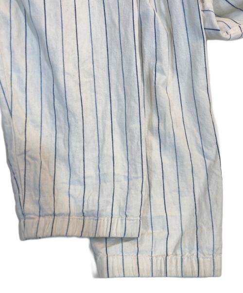 POLO RALPH LAUREN（ポロ・ラルフローレン）POLO RALPH LAUREN (ポロ・ラルフローレン) ストライプスイングトップ ホワイト サイズ:Lの古着・服飾アイテム
