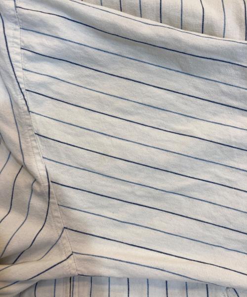 POLO RALPH LAUREN（ポロ・ラルフローレン）POLO RALPH LAUREN (ポロ・ラルフローレン) ストライプスイングトップ ホワイト サイズ:Lの古着・服飾アイテム