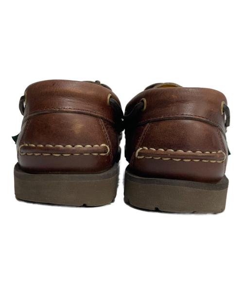 PARABOOT（パラブーツ）PARABOOT (パラブーツ) デッキシューズ ブラウン サイズ:6の古着・服飾アイテム