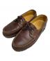 PARABOOT（パラブーツ）の古着「デッキシューズ」｜ブラウン