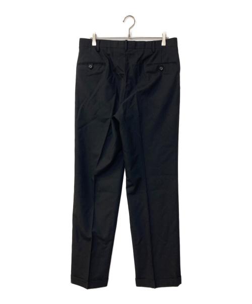 POLO RALPH LAUREN（ポロ・ラルフローレン）POLO RALPH LAUREN (ポロ・ラルフローレン) 2タックテーパードスラックス ブラック サイズ:記載なしの古着・服飾アイテム