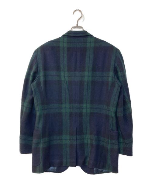 POLO RALPH LAUREN（ポロ・ラルフローレン）POLO RALPH LAUREN (ポロ・ラルフローレン) ブラックウォッチ3Bジャケット ネイビー サイズ:XLの古着・服飾アイテム